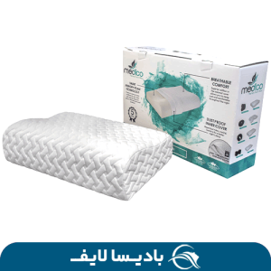 بالش طبی مدیکو مدل موج با طراحی ارگونومیک برای حمایت از گردن