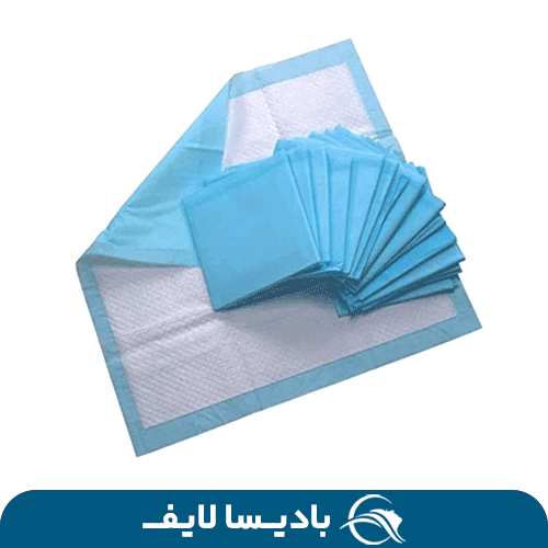 زیرانداز بهداشتی سان پد بسته 5 عددی برای استفاده در بیمارستان‌ها و محیط‌های بهداشتی