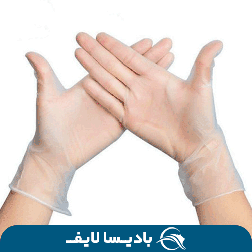 دستکش وینیل اپی پرفکت دستکش وینیل اپی پرفکت بسته 100 عددی مناسب برای استفاده در محیطهای پزشکی و درمانی