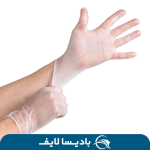 دستکش وینیل بدون پودر OP PERFECT بسته 100 عددی مناسب برای استفاده در محیط‌های پزشکی و درمانی