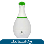 دستگاه بخور سرد کوزه‌ای برای مرطوب کردن هوای اتاق با ظرفیت 2.4 لیتر و چراغ LED رنگی برای زیبایی بیشتر