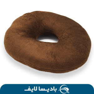 ایرینگ الیافی مخمل طبی با طراحی ارگونومیک، مناسب برای کاهش درد نشیمنگاه، بواسیر و هموروئید. محصولی با روکش مخملی نرم و راحت برای استفاده در خانه، محل کار و خودرو.