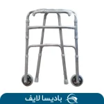 واکر آلومینیومی تاشو با قابلیت تنظیم ارتفاع