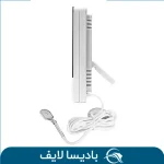 دماسنج و رطوبت‌سنج HTC-2 بادیسا لایف – نمایشگر LCD بزرگ، قابلیت نمایش دما و رطوبت محیط، همراه با ساعت و تقویم.